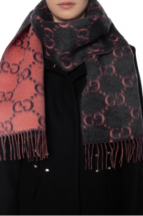 Logo-embroidered scarf, zdjęcie 2 Logo-embroidered scarf od Gucci